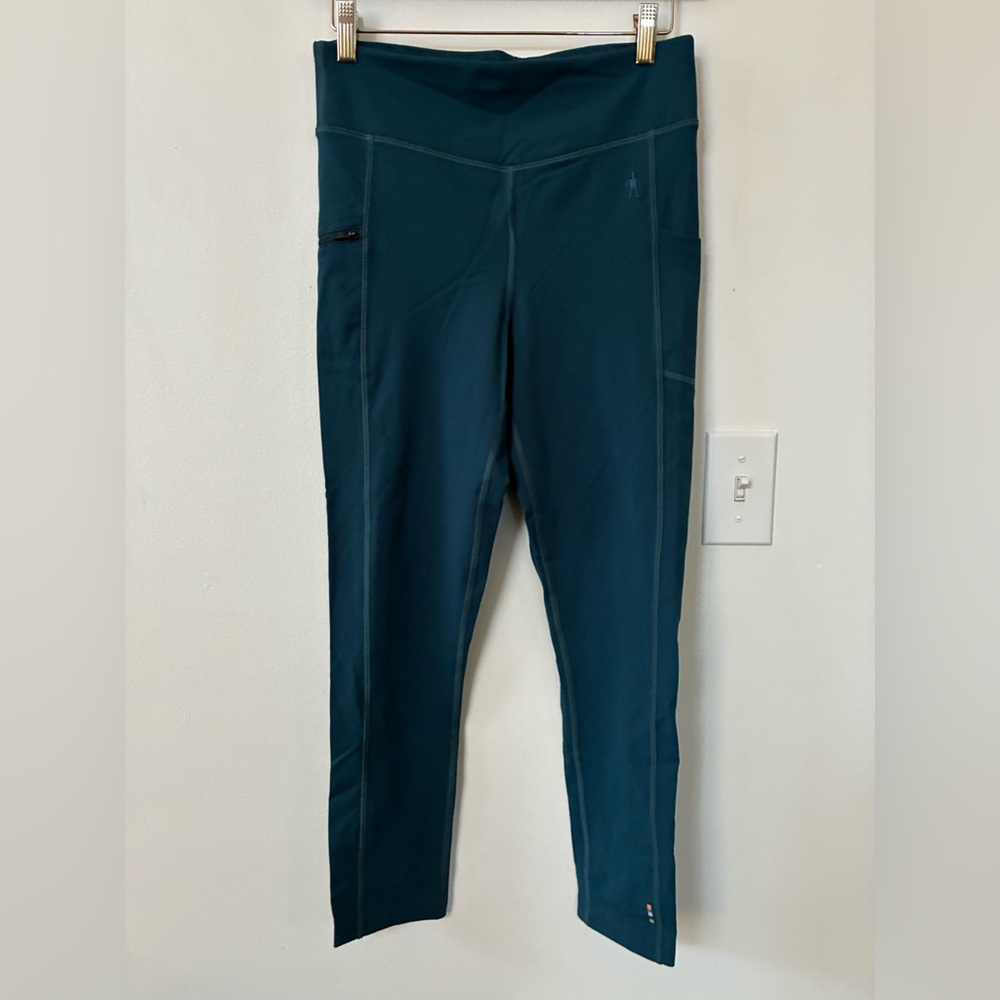 Smartwool Merino Sport Training 7/8 Tight Leggings in Twilight Blue